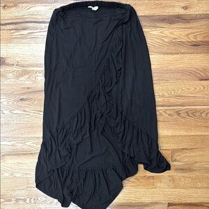 Flowy Black Women's Skirt